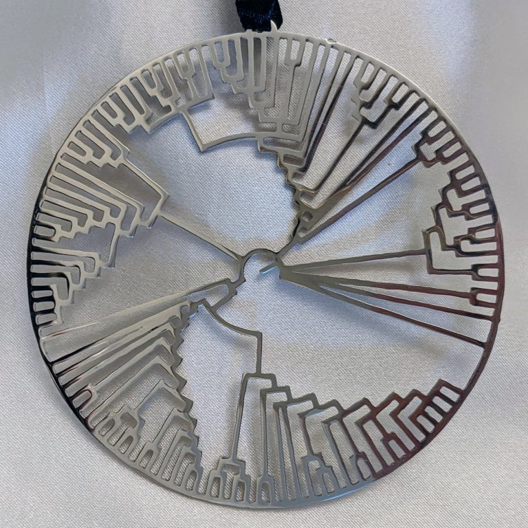 Atheist Secular Phylogenetic Tree Christmas Ornament